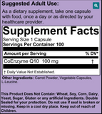 CoEnzyme Q10 - 100mg