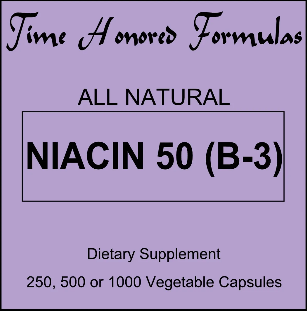 Niacin Vitamin B3 Gerson Clinic Store