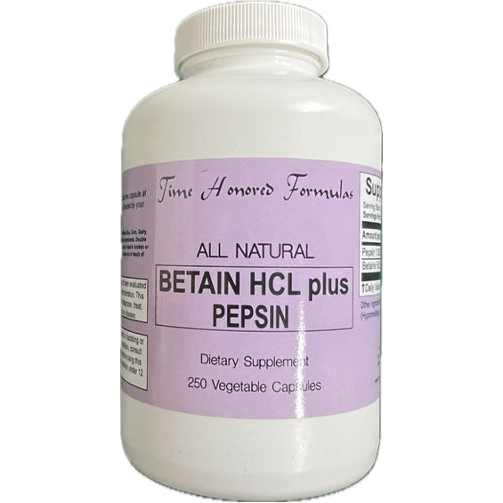 Betaine HCL plus Pepsin
