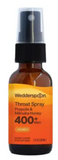 Wedderspoon Propolis and Manuka Honey Ginger Throat Spray 1 fl. oz.