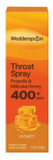 Wedderspoon Propolis and Manuka Honey Ginger Throat Spray 1 fl. oz.