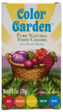 Color Garden Multi Pack Natural Food Color 5 (6g) packets