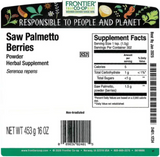 Saw Palmetto Berry Powder 1 lb.