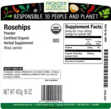 Rosehip Powder, Organic 1 lb.