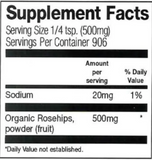 Rosehip Powder, Organic 1 lb.