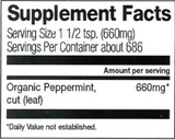 Peppermint Leaf, Cut & Sifted, Organic 1 lb.