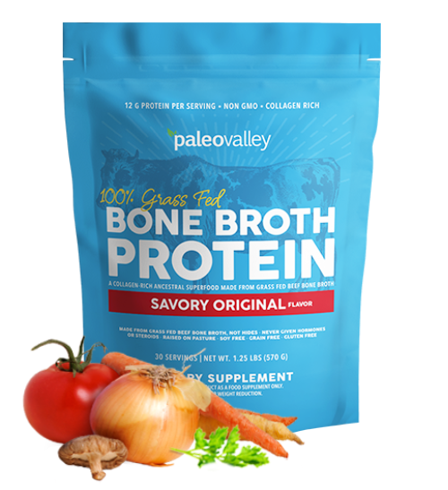 100% GRASS FED BONE BROTH PROTEIN