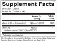 Vitamin K2 with D3 (60 CT)