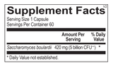 Saccharomyces Boulardii (60 ct)